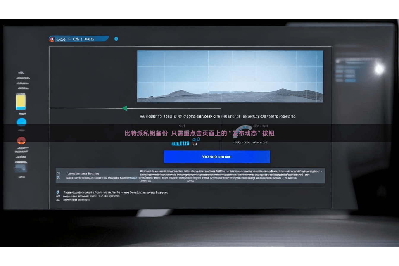 比特派私钥备份  只需重点击页面上的“发布动态”按钮