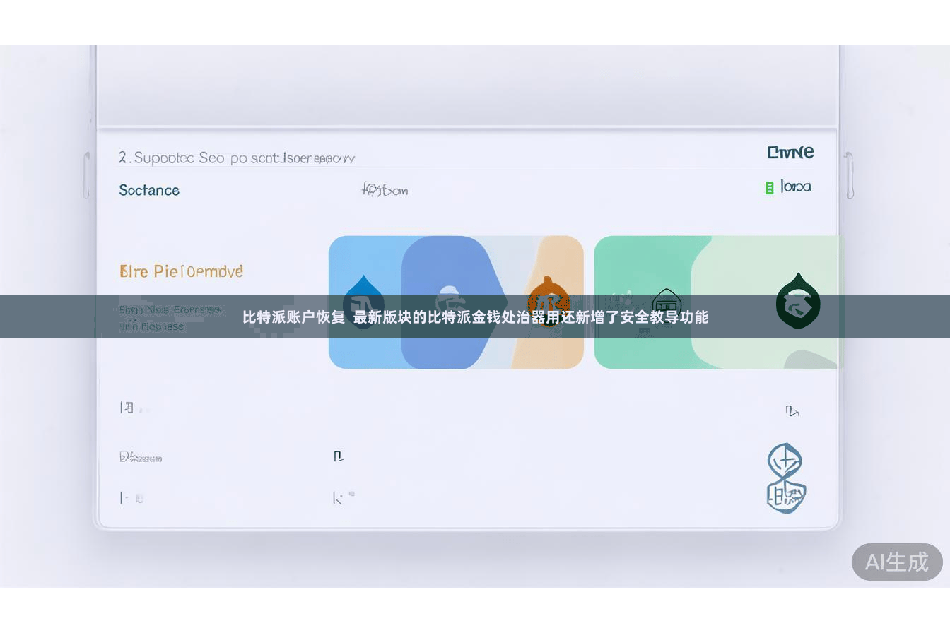 比特派账户恢复  最新版块的比特派金钱处治器用还新增了安全教导功能